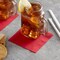 4th of July Solid Color Paper Beverage Napkins Party Supplies - 50 Pc.